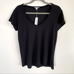 James Perse Standard Scoop Neck T-shirt NWT